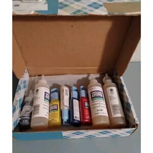 Gallery Glass Window Paint Kit Multi Colors - Vintage Mostly Unopened